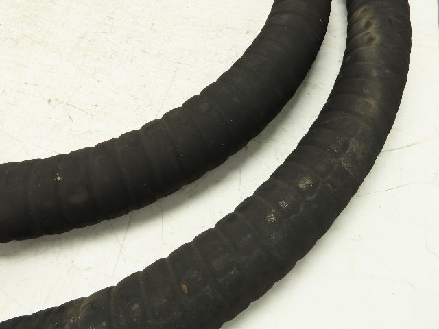 Dry Bulk Material Black Rubber Suction Hose 2" ID x 20' 6"
