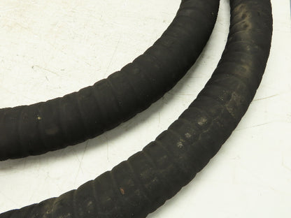 Dry Bulk Material Black Rubber Suction Hose 2" ID x 20' 6"
