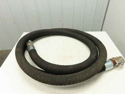 Dry Bulk Material Black Rubber Suction Hose 2" ID x 20' 6"