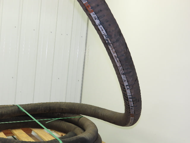 Boston Sabertooth H034748 Dry Bulk Material Suction Hose 3"x 44' Black Rubber