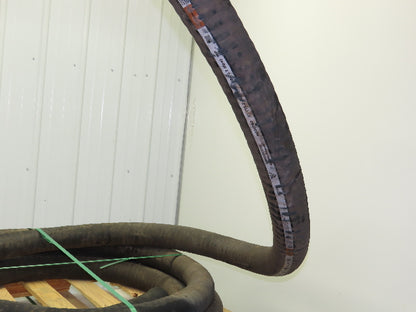 Boston Sabertooth H034748 Dry Bulk Material Suction Hose 3"x 44' Black Rubber