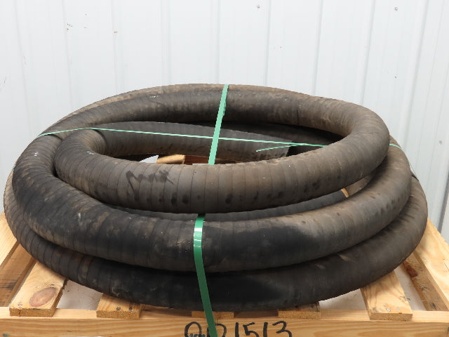 Boston Sabertooth H034748 Dry Bulk Material Suction Hose 3"x 44' Black Rubber
