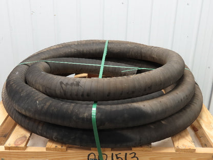 Boston Sabertooth H034748 Dry Bulk Material Suction Hose 3"x 44' Black Rubber