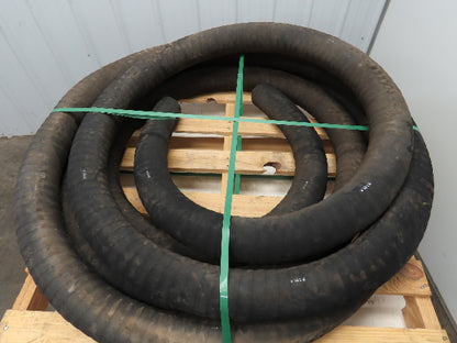 Boston Sabertooth H034748 Dry Bulk Material Suction Hose 3"x 44' Black Rubber