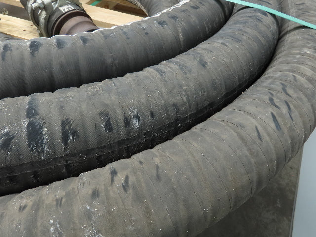 Jason 4470 Dry Bulk Material Suction Hose 3" ID x 73' Gum Rubber 75 PSI