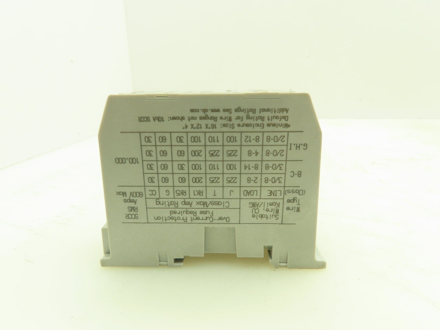 Allen Bradley 1492-PDE1C142 Enclosed Power Distribution Block 200A 600V Ser.A