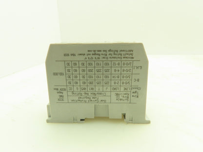 Allen Bradley 1492-PDE1C142 Enclosed Power Distribution Block 200A 600V Ser.A