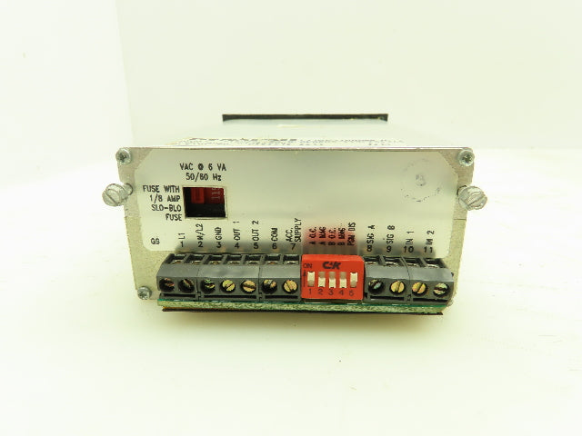 Dynapar MTJR1S00 MAXjr  Tachometer 1 With Alarms 115/230 VAC 50/60Hz