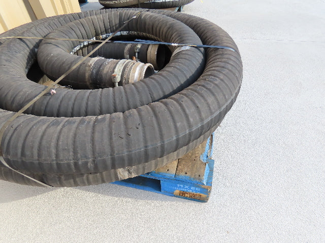Jason 4470 Dry Bulk Material Suction Hose 5" ID x 47' Gum Rubber 75 PSI