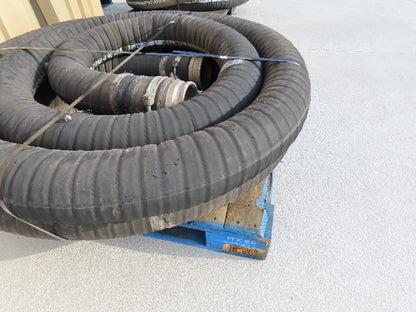 Jason 4470 Dry Bulk Material Suction Hose 5" ID x 47' Gum Rubber 75 PSI