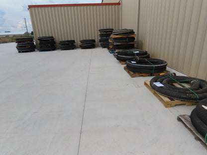 Jason 4470 Dry Bulk Material Suction Hose 4" ID x 28' Gum Rubber 75 PSI