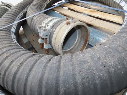 Jason 4470 Dry Bulk Material Suction Hose 5" ID x 25' Gum Rubber 75 PSI