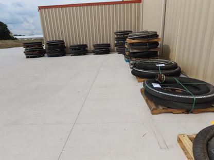Jason 4470 Dry Bulk Material Suction Hose 4" ID x 29' Gum Rubber 75 PSI