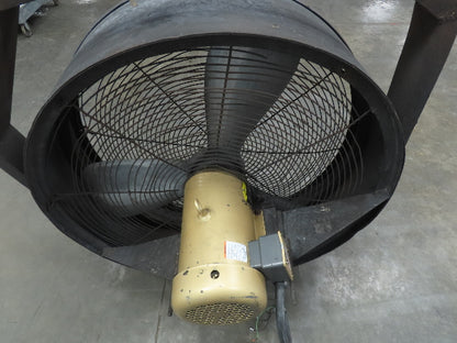 36" Aluminum Propeller Fan Swivel Yoke 2 HP 230/460V 3Ph Baldor Motor 1175 RPM