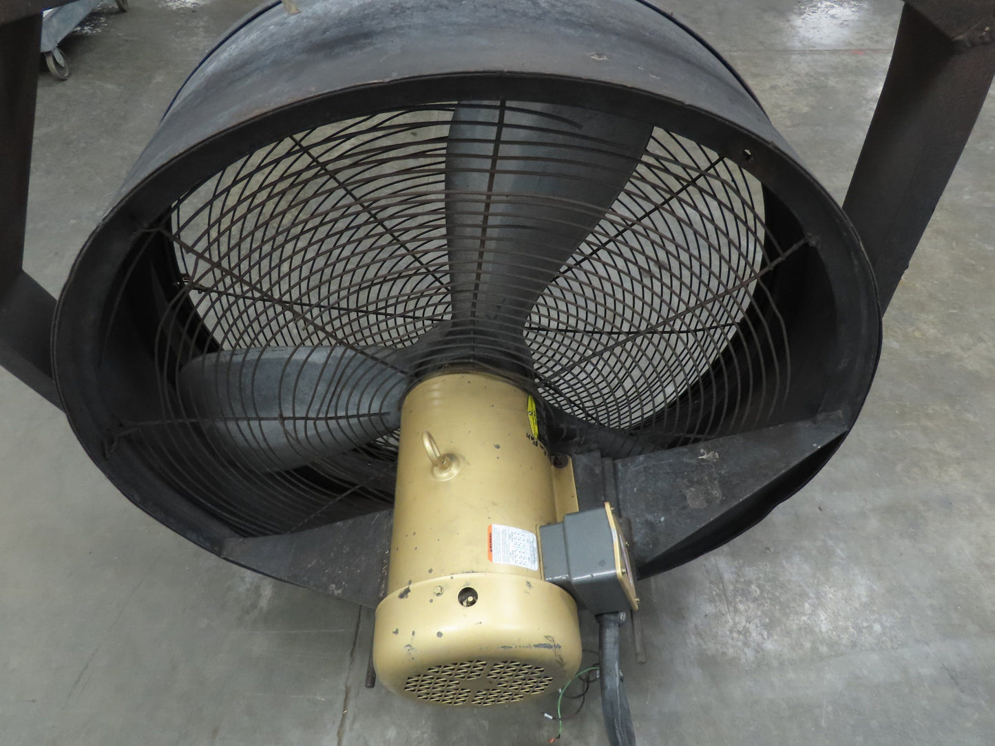 36" Aluminum Propeller Fan Swivel Yoke 2 HP 230/460V 3Ph Baldor Motor 1175 RPM