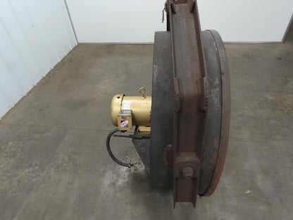 36" Aluminum Propeller Fan Swivel Yoke 2 HP 230/460V 3Ph Baldor Motor 1175 RPM