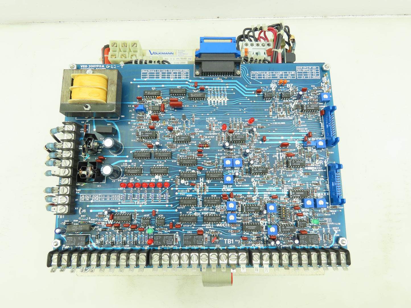 Volkmann 71547AA-C Adjustable Frequency AC Drive 460V 8A 5KVA 3PH