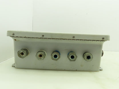 Robroy J1210HLL Stahlin Fiberglass Wall Mounted Enclosure 12"H 10"W 5"D