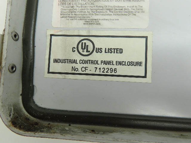 Robroy J1210HLL Stahlin Fiberglass Wall Mounted Enclosure 12"H 10"W 5"D