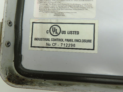 Robroy J1210HLL Stahlin Fiberglass Wall Mounted Enclosure 12"H 10"W 5"D