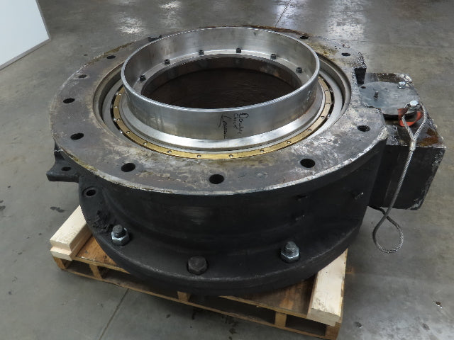 Final Drive Gear Bearing 34" OD 2" Roller Ball Tooth Gear Turn Table Base Drive