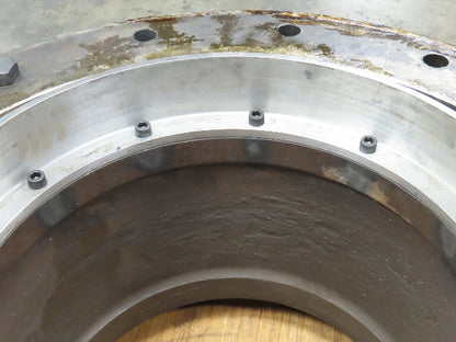Final Drive Gear Bearing 34" OD 2" Roller Ball Tooth Gear Turn Table Base Drive