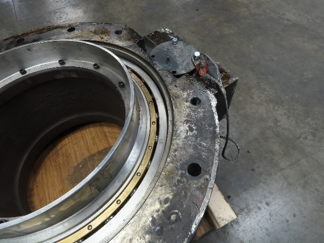 Final Drive Gear Bearing 34" OD 2" Roller Ball Tooth Gear Turn Table Base Drive