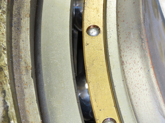 Final Drive Gear Bearing 34" OD 2" Roller Ball Tooth Gear Turn Table Base Drive