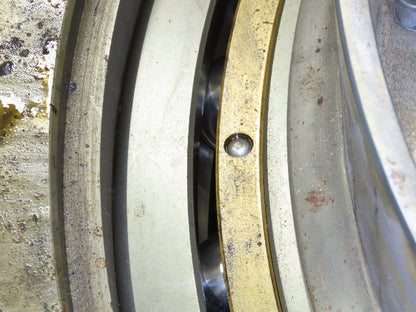 Final Drive Gear Bearing 34" OD 2" Roller Ball Tooth Gear Turn Table Base Drive