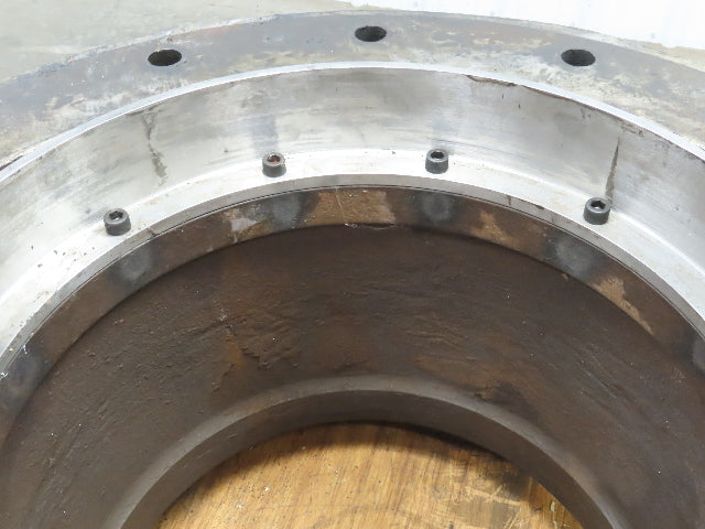 Final Drive Gear Bearing 34" OD 2" Roller Ball Tooth Gear Turn Table Base Drive