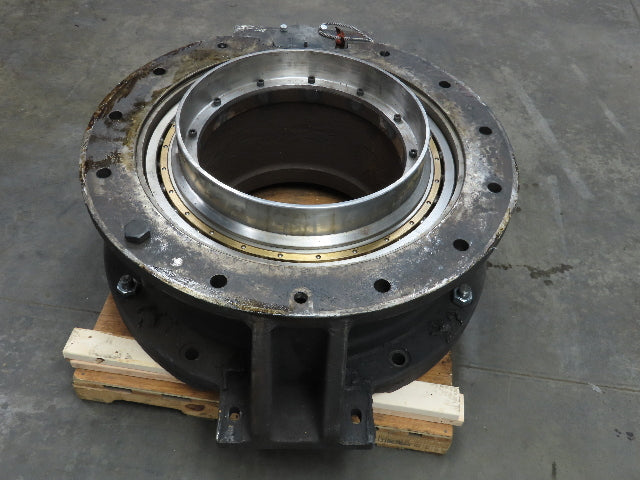 Final Drive Gear Bearing 34" OD 2" Roller Ball Tooth Gear Turn Table Base Drive