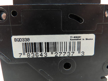 Siemens BQD330 Circuit Breaker 30A 3 Pole 480Y/277V AC