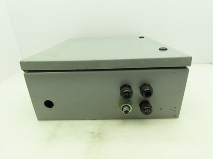 Saginaw SCE-1614ELJ Control Panel Enclosure 16"H 14"W 6"D With Backplate