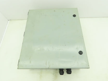 Saginaw SCE-1614ELJ Control Panel Enclosure 16"H 14"W 6"D With Backplate