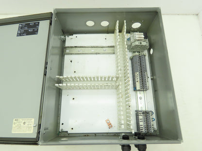 Saginaw SCE-1614ELJ Control Panel Enclosure 16"H 14"W 6"D With Backplate