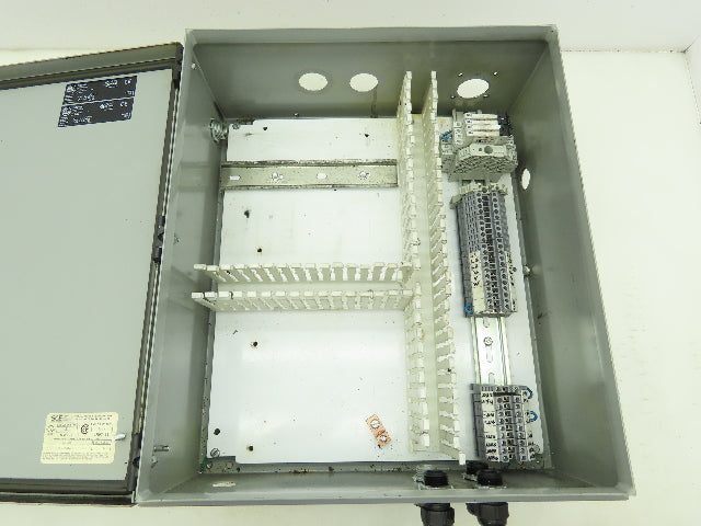 Saginaw SCE-1614ELJ Control Panel Enclosure 16"H 14"W 6"D With Backplate