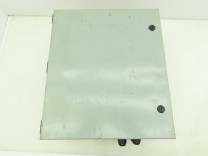 Saginaw SCE-1614ELJ Control Panel Enclosure 16"H 14"W 6"D With Backplate