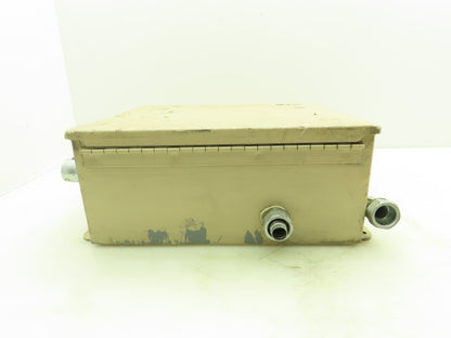 Hoffman A1210CHFL Control Panel Continuous Hinge Enclosure 12"H 10"W 5"D