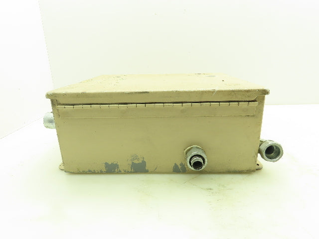 Hoffman A1210CHFL Control Panel Continuous Hinge Enclosure 12"H 10"W 5"D