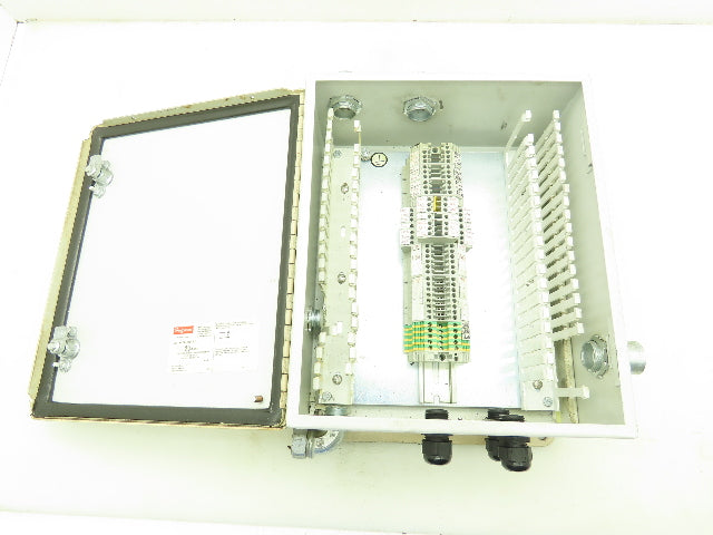 Hoffman A1210CHFL Control Panel Continuous Hinge Enclosure 12"H 10"W 5"D