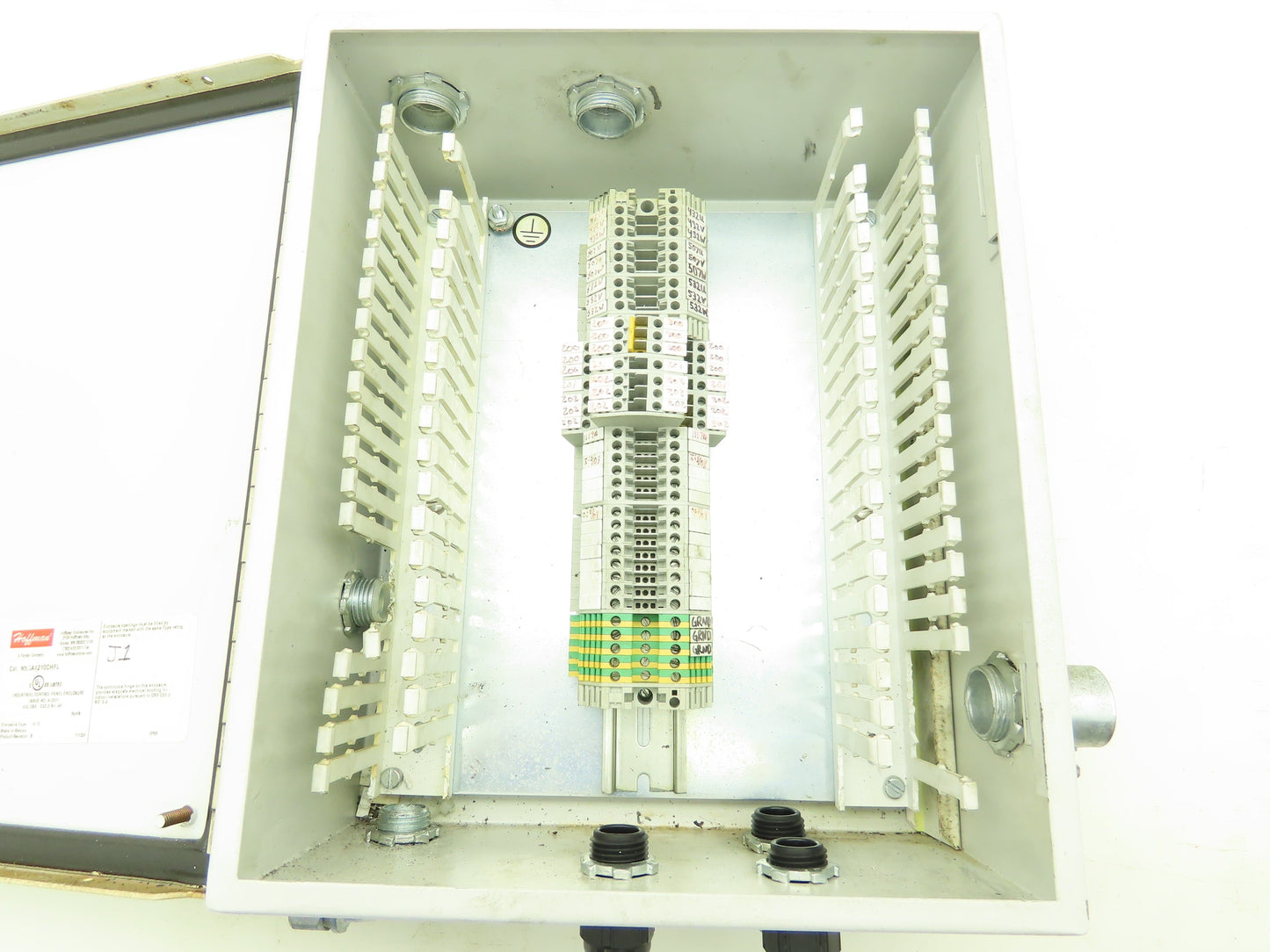 Hoffman A1210CHFL Control Panel Continuous Hinge Enclosure 12"H 10"W 5"D