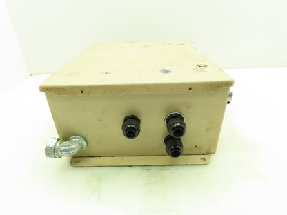 Hoffman A1210CHFL Control Panel Continuous Hinge Enclosure 12"H 10"W 5"D