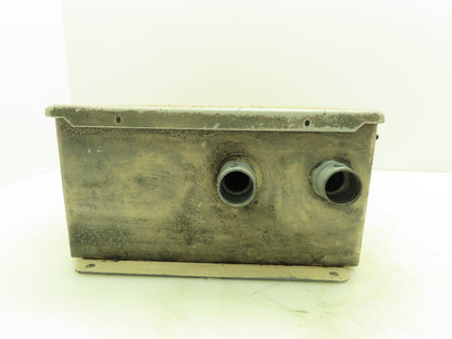 Hoffman A1210CHFL Control Panel Continuous Hinge Enclosure 12"H 10"W 5"D