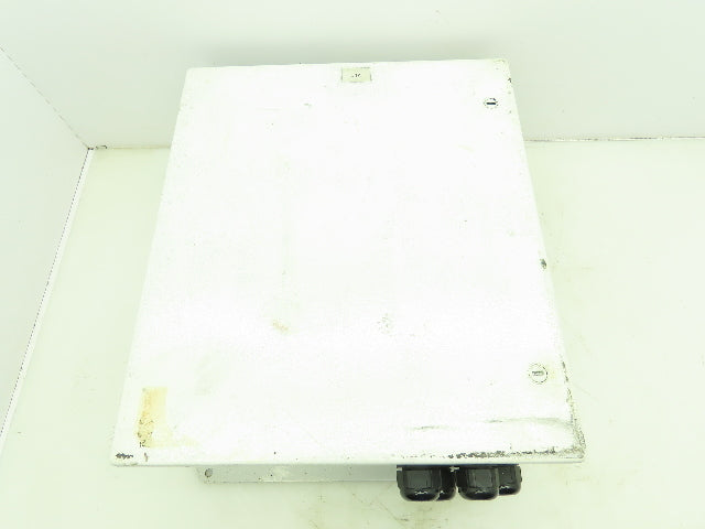 Hoffman  A1614CHFL Control Panel Hinged Enclosure 16"H 14"W 16" With Backplate