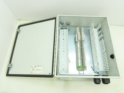 Hoffman  A1614CHFL Control Panel Hinged Enclosure 16"H 14"W 16" With Backplate