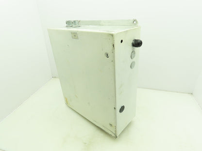 Hoffman  A1614CHFL Control Panel Hinged Enclosure 16"H 14"W 16" With Backplate