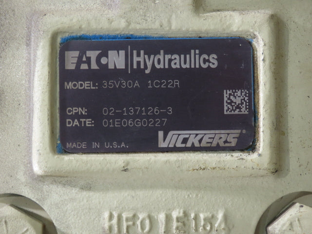 Birch 20 Ton 4-Post Vertical Hydraulic Die Casting Trim Press 25Hp 460V