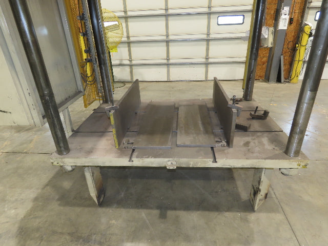 Birch 20 Ton 4-Post Vertical Hydraulic Die Casting Trim Press 25Hp 460V