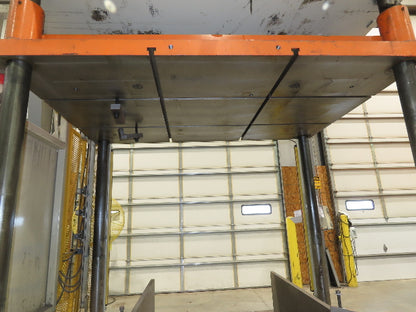 Birch 20 Ton 4-Post Vertical Hydraulic Die Casting Trim Press 25Hp 460V