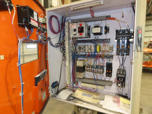 Birch 20 Ton 4-Post Vertical Hydraulic Die Casting Trim Press 25Hp 460V